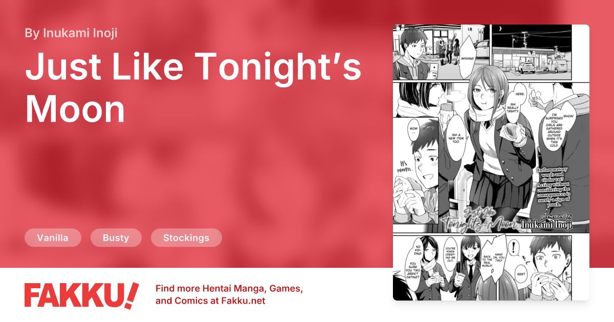  Just Like Tonight’s Moon Hentai by Inukami Inoji - FAKKU