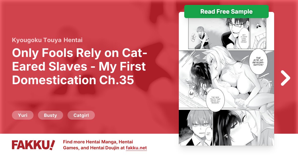  Only Fools Rely on Cat-Eared Slaves - My First Domestication Ch.35 Hentai by Kyougoku Touya - FAKKU