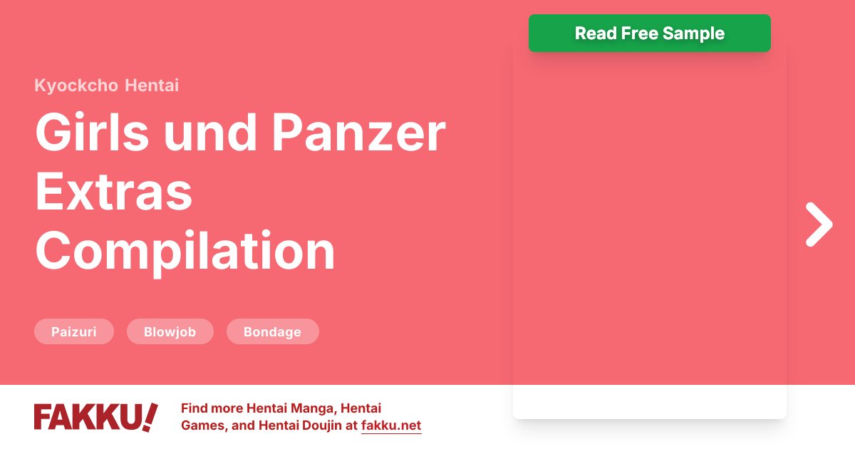  Girls und Panzer Extras Compilation Hentai by Kyockcho - FAKKU