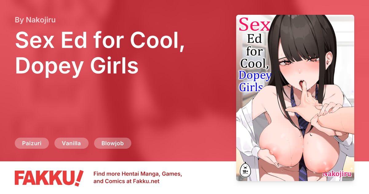 Sex Ed for Cool, Dopey Girls Hentai by Nakojiru - FAKKU