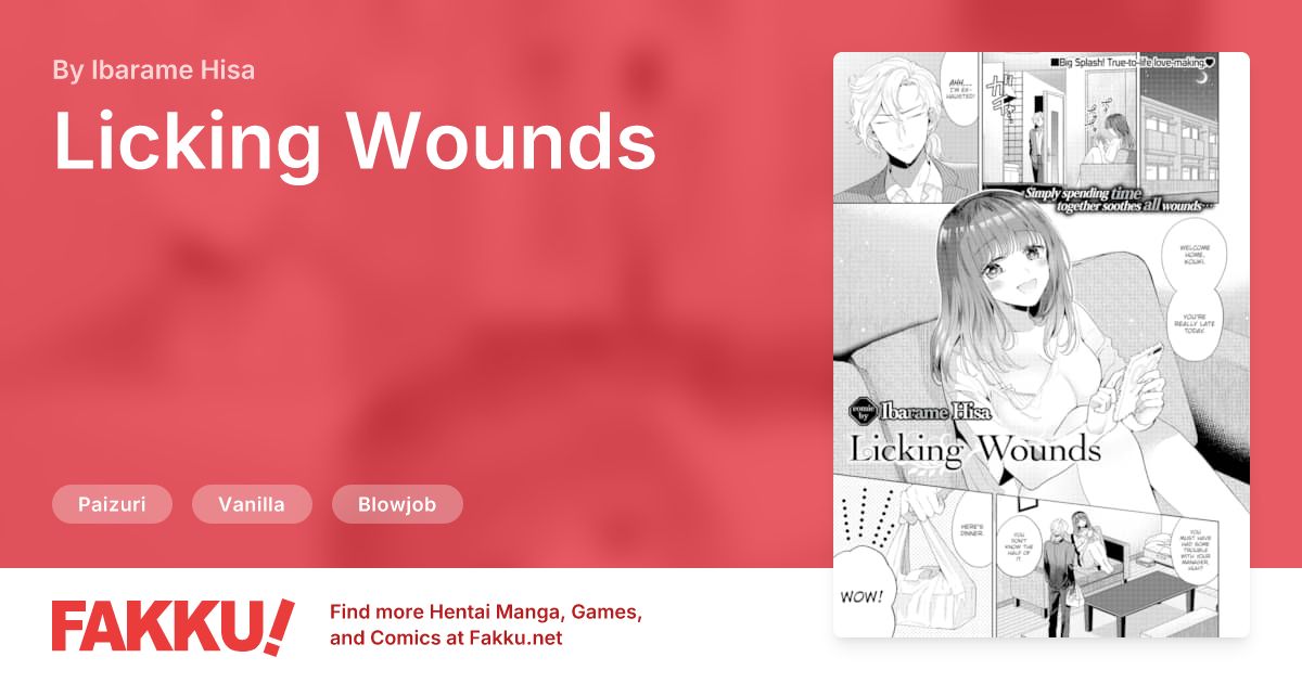 Licking Wounds Hentai by Ibarame Hisa - FAKKU