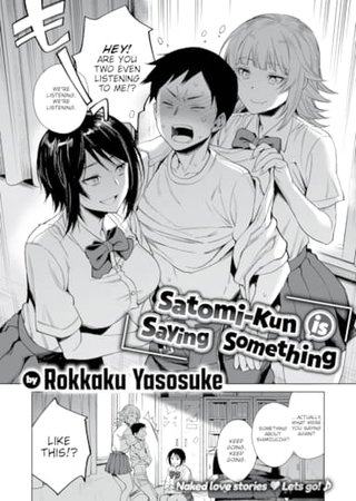 Satomi-kun is Saying Something Hentai Cover Image