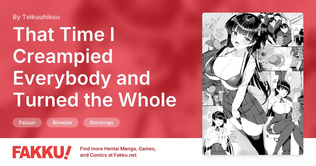 That Time I Creampied Everybody and Turned the Whole School Into My Harem Ch. 4 Hentai by Teikuuhikou - FAKKU