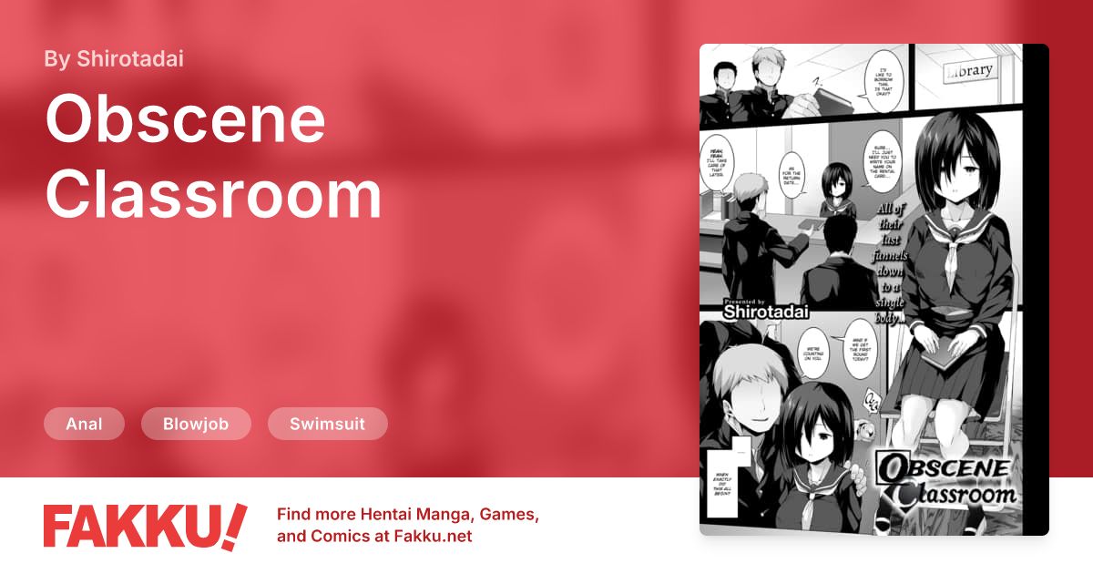Obscene Classroom Hentai by Shirotadai - FAKKU