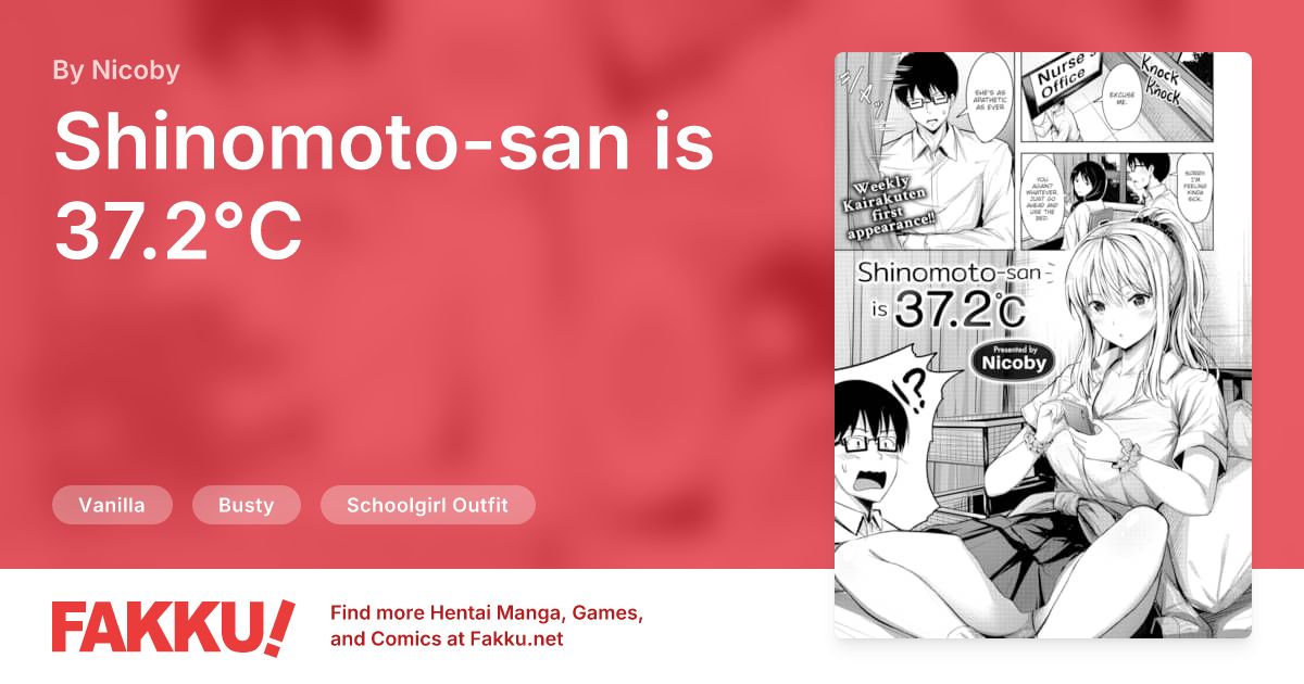 Shinomoto-san is 37.2°C Hentai by Nicoby - FAKKU