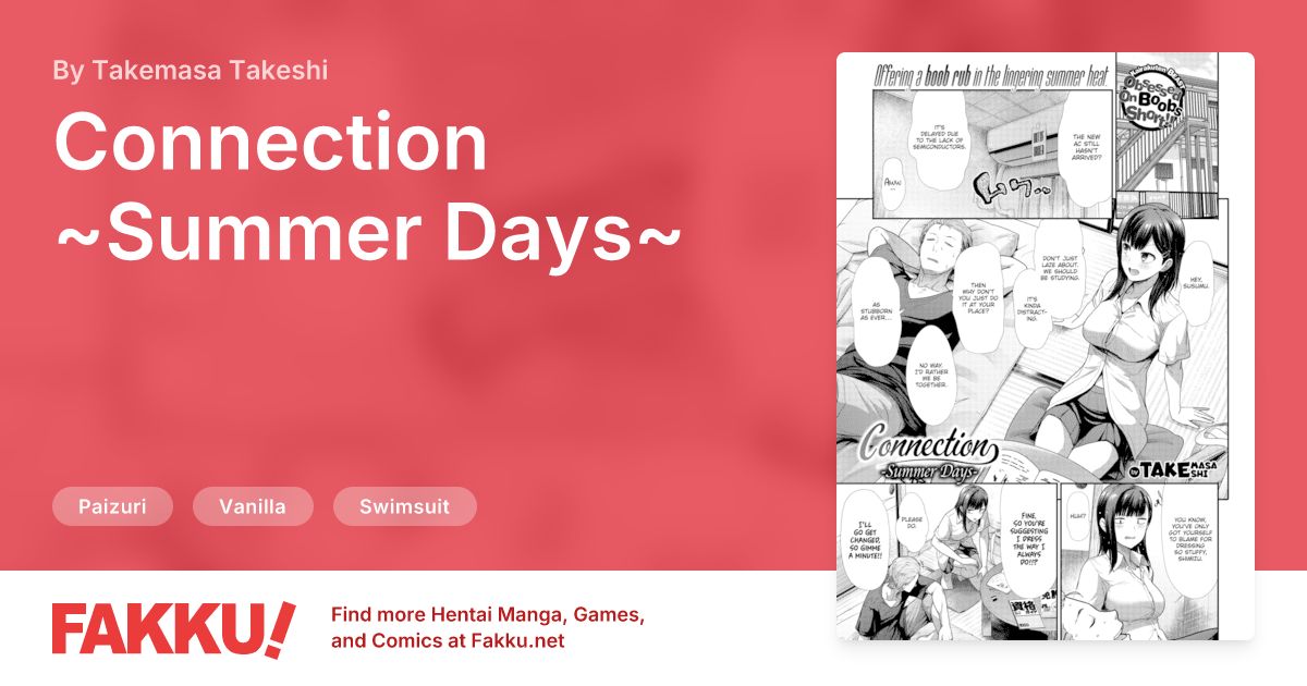 Connection ~Summer Days~ Hentai by Takemasa Takeshi - FAKKU