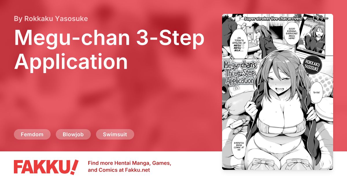 Megu-chan 3-Step Application Hentai by Rokkaku Yasosuke - FAKKU
