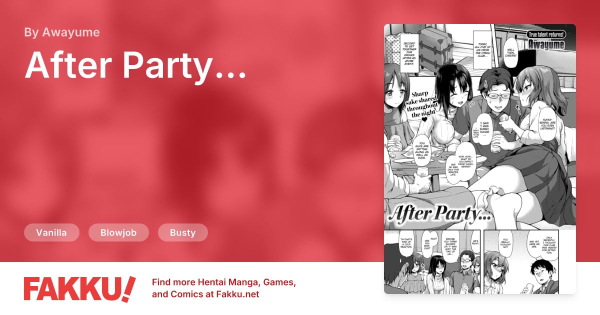 After Party... Hentai by Awayume - FAKKU