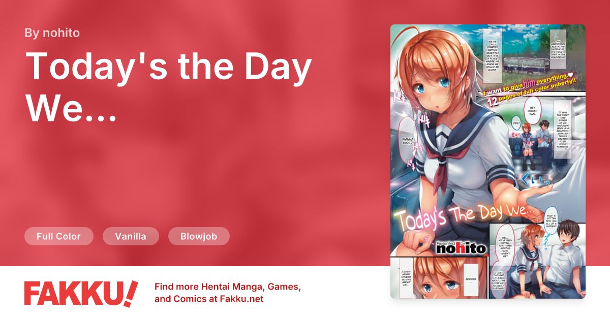  Today's the Day We… Hentai by nohito - FAKKU