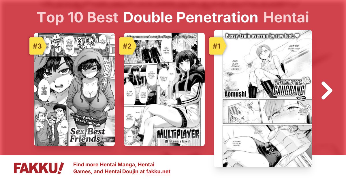 Top 10 Best Double Penetration Hentai