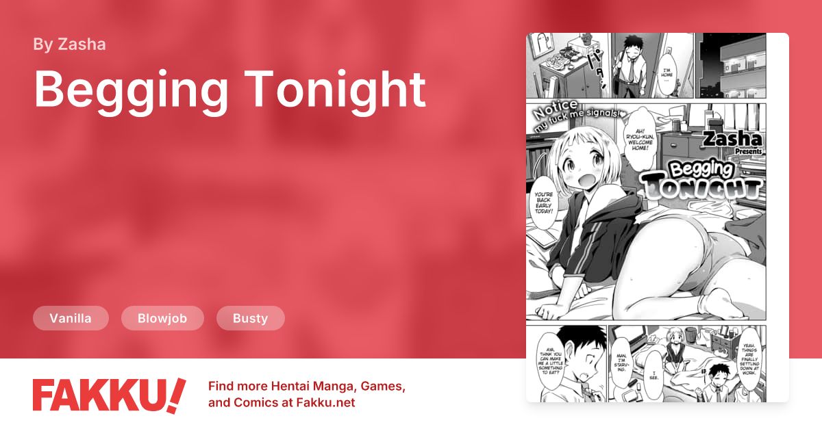 Begging Tonight Hentai by Zasha - FAKKU
