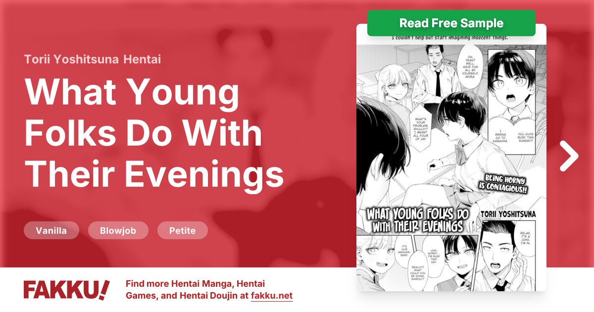  What Young Folks Do With Their Evenings Hentai by Torii Yoshitsuna - FAKKU