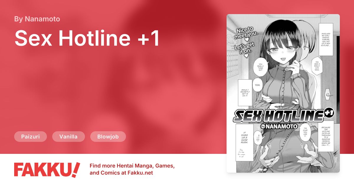 Sex Hotline +1 Hentai by Nanamoto - FAKKU