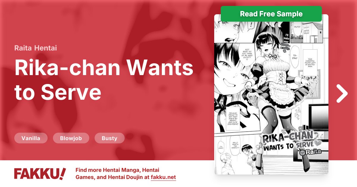  Rika-chan Wants to Serve Hentai by Raita - FAKKU