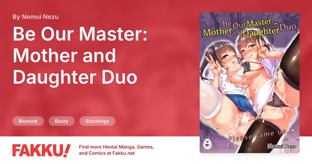 Be Our Master: Mother and Daughter Duo Hentai by Nemui Nezu - FAKKU