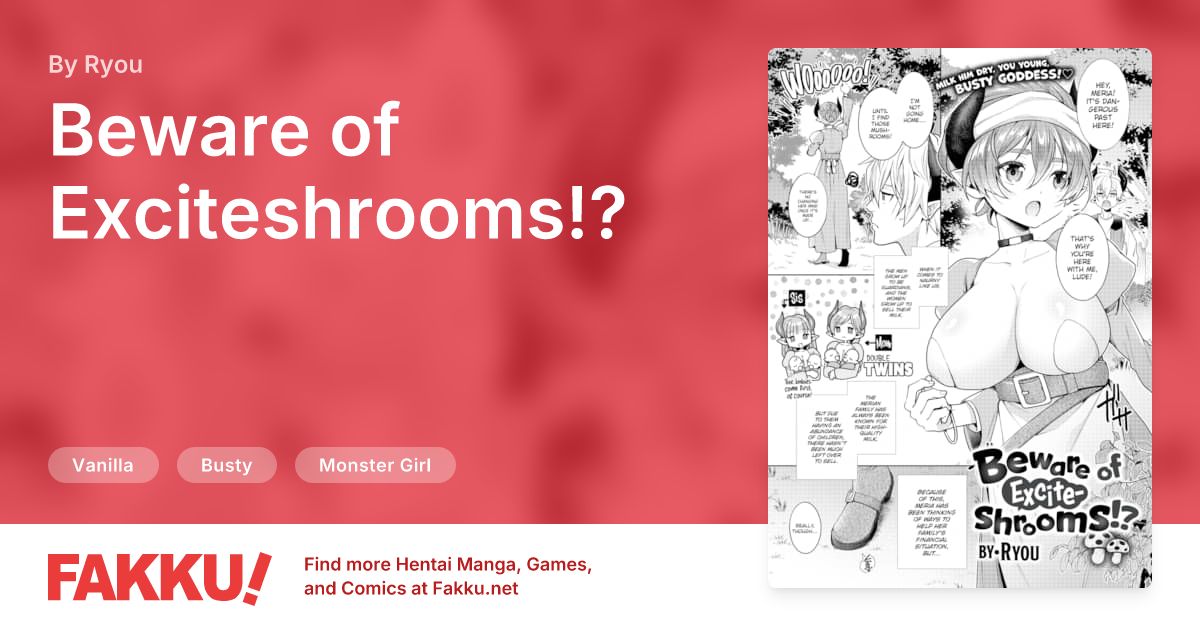 Beware of Exciteshrooms!? Hentai by Ryou - FAKKU