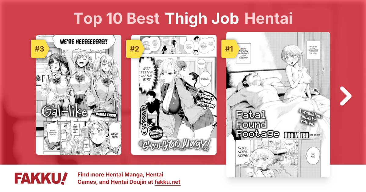 Top 10 Best Thigh Job Hentai