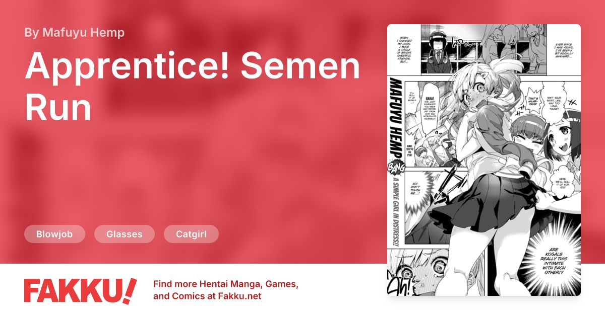 Apprentice! Semen Run Hentai by Mafuyu Hemp - FAKKU