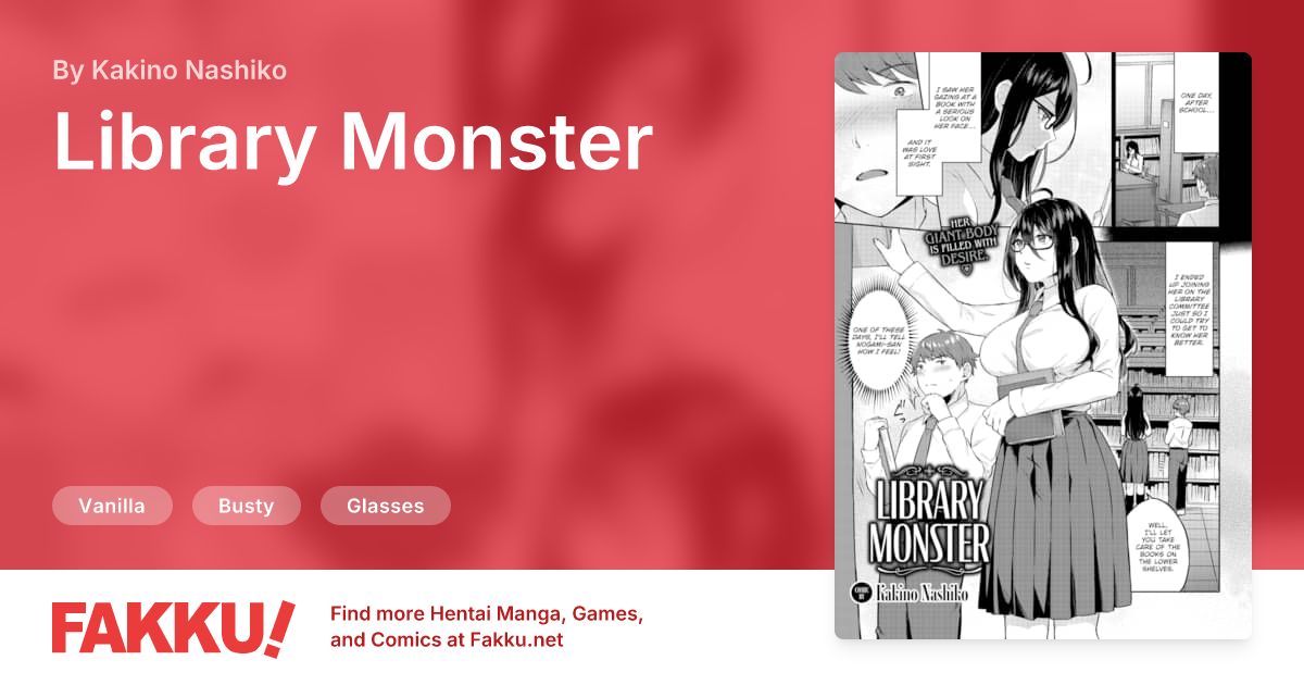 Library Monster Hentai by Kakino Nashiko - FAKKU