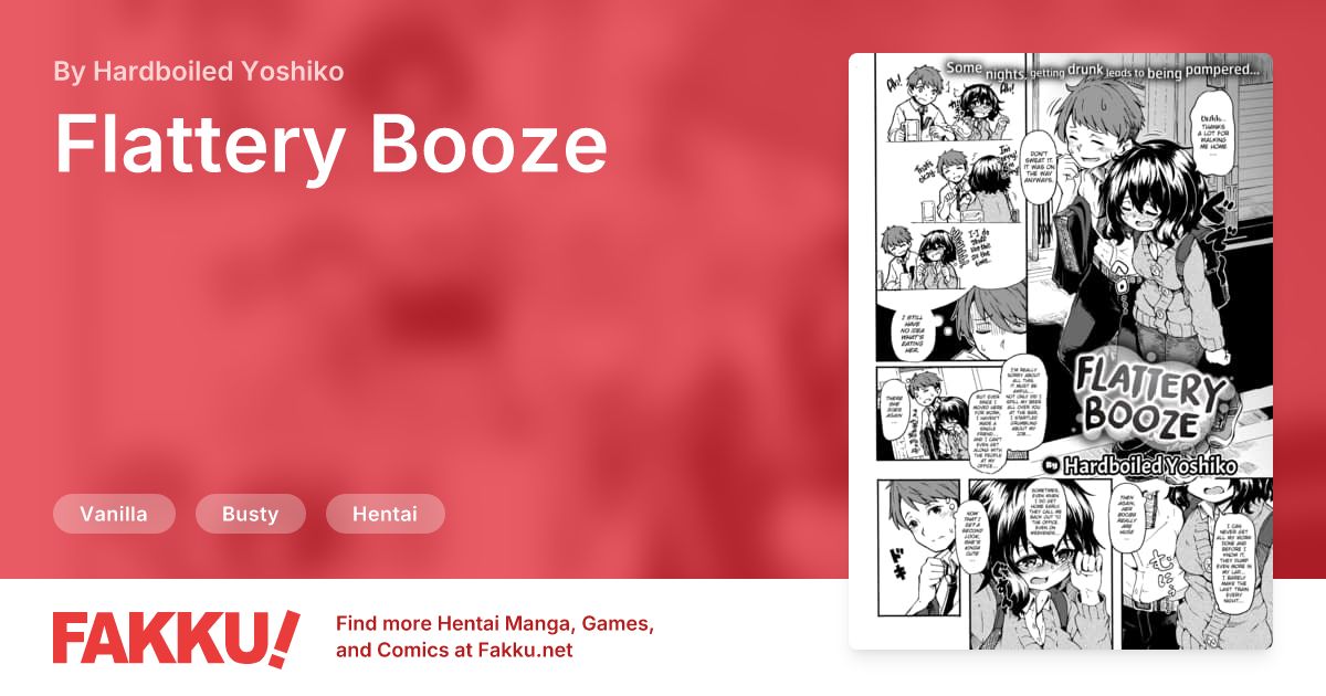 Flattery Booze Hentai by Hardboiled Yoshiko - FAKKU