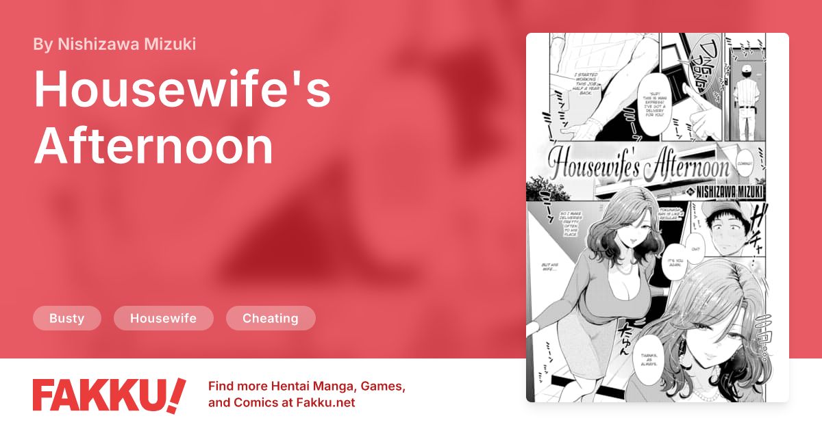 Housewife's Afternoon Hentai by Nishizawa Mizuki - FAKKU