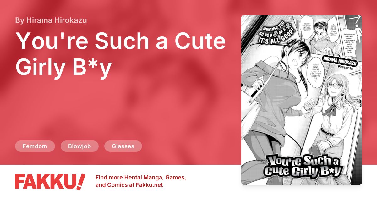  You're Such a Cute Girly B*y Hentai by Hirama Hirokazu - FAKKU