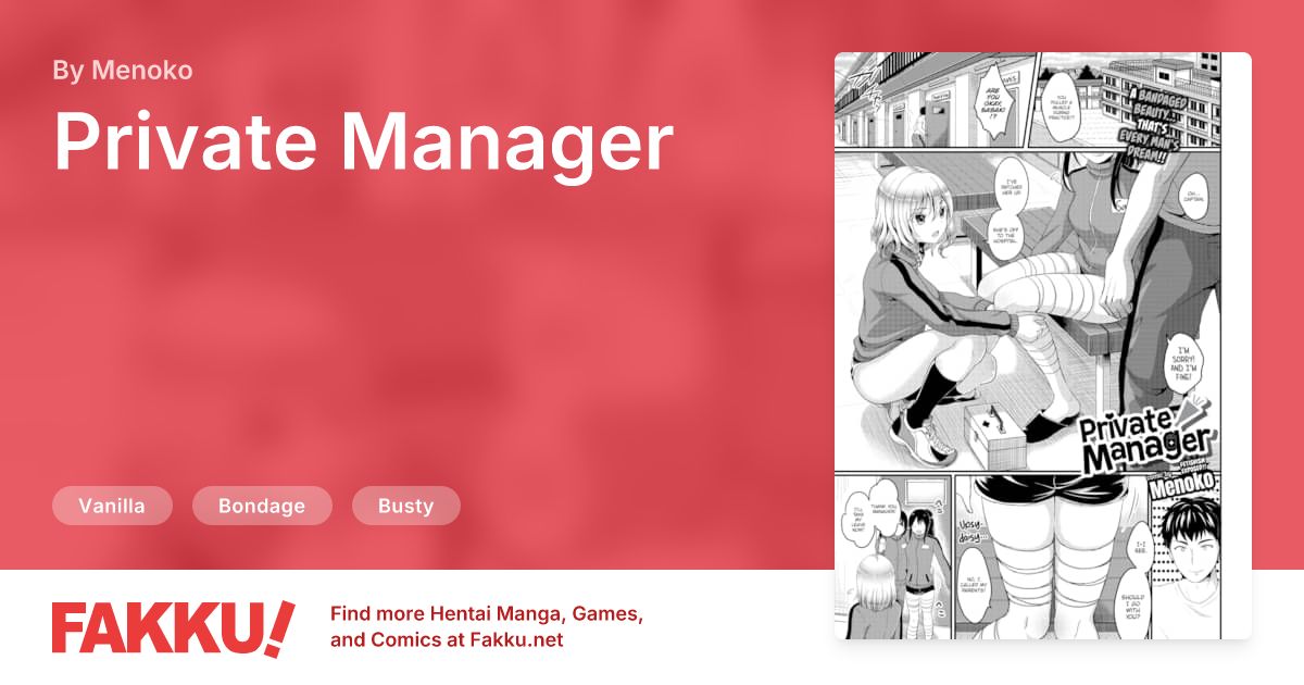 Private Manager Hentai by Menoko - FAKKU