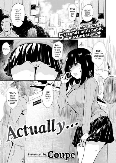 Actually...