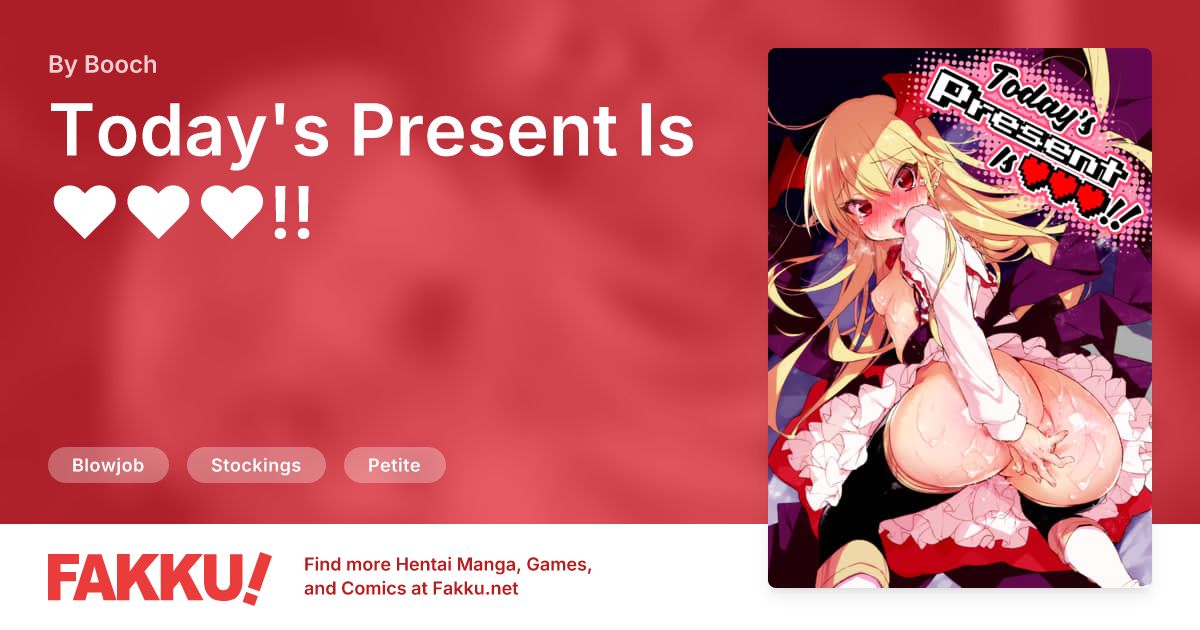 Today's Present Is ❤❤❤!! Hentai by Booch - FAKKU