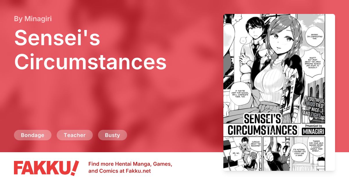 Sensei's Circumstances Hentai by Minagiri - FAKKU