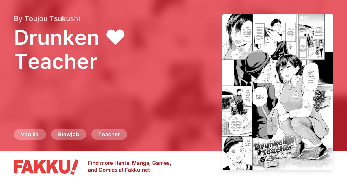 Drunken ❤ Teacher Hentai by Toujou Tsukushi - FAKKU