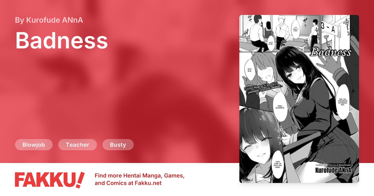 Badness Hentai by Kurofude ANnA - FAKKU