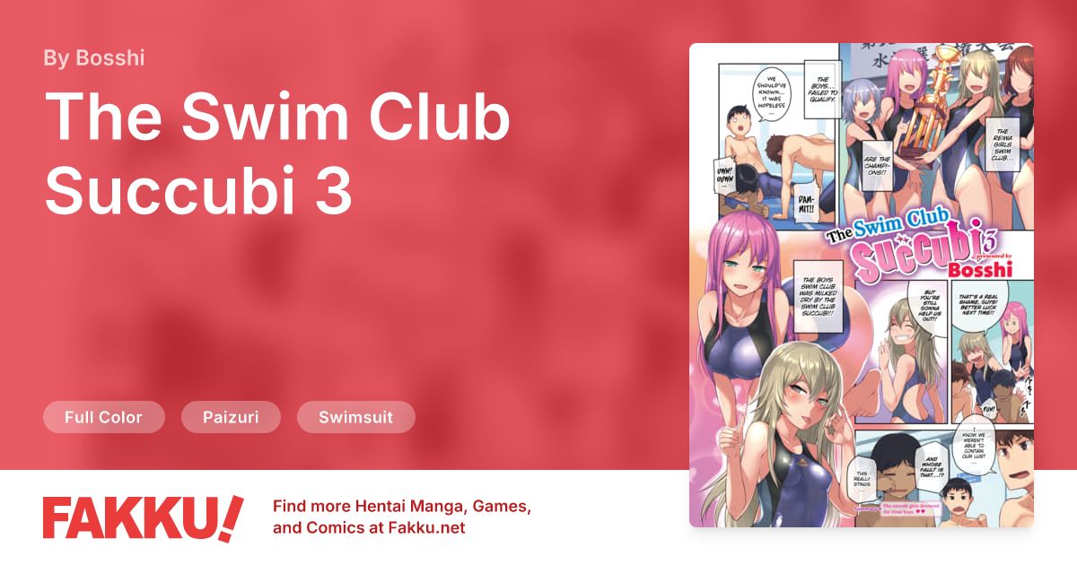 The Swim Club Succubi 3 Hentai by Bosshi - FAKKU