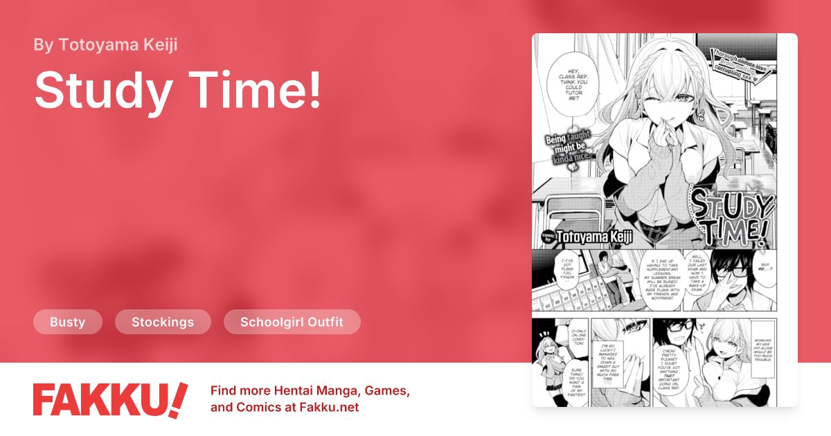 Study Time! Hentai by Totoyama Keiji - FAKKU