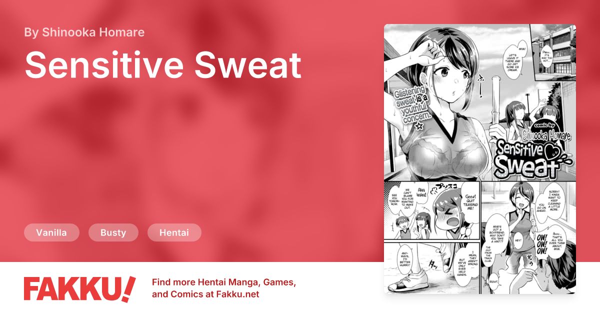 Sensitive Sweat Hentai by Shinooka Homare - FAKKU