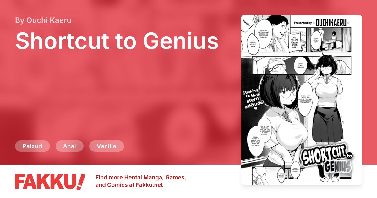 Shortcut to Genius Hentai by Ouchi Kaeru - FAKKU