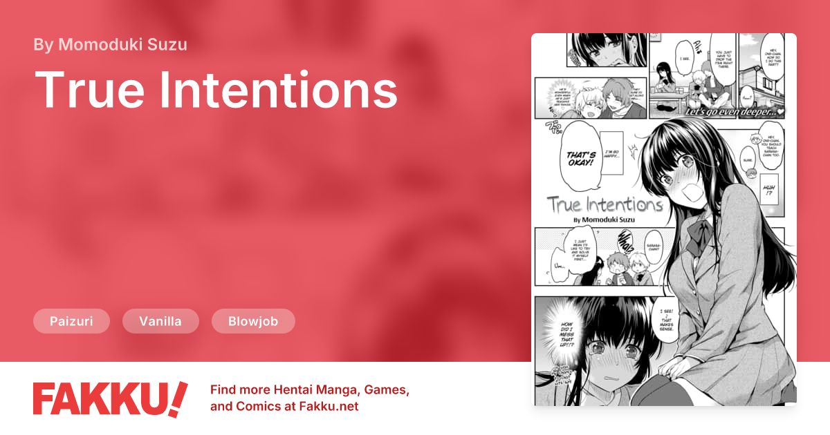 True Intentions Hentai by Momoduki Suzu - FAKKU