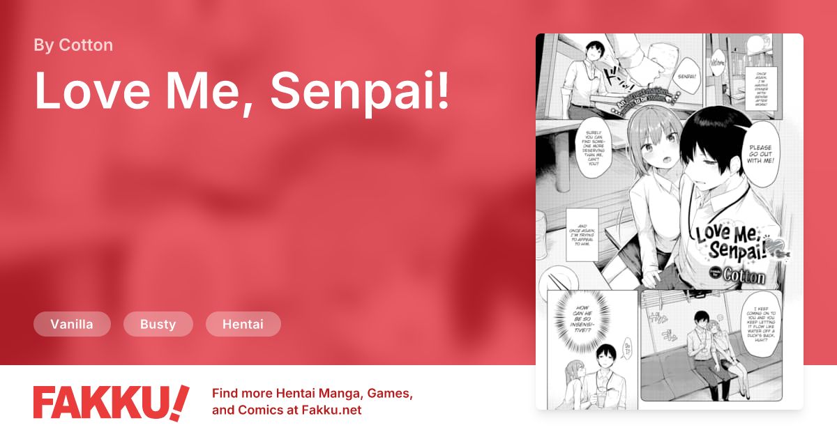Love Me, Senpai! Hentai by Cotton - FAKKU