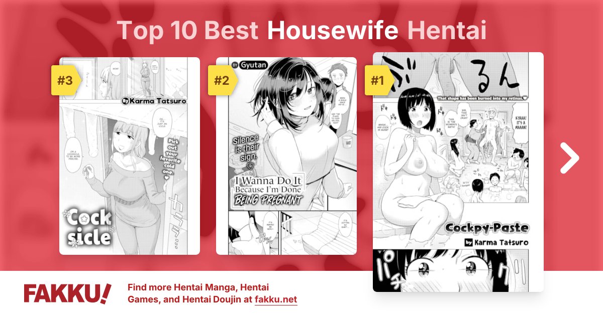Top 10 Best Housewife Hentai