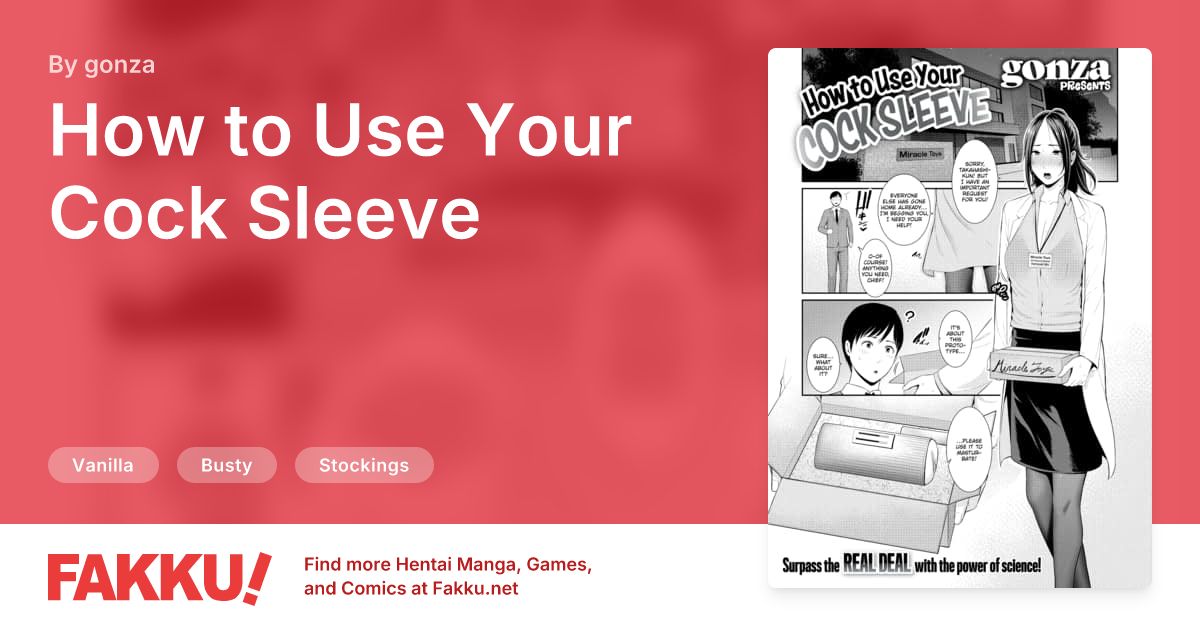  How to Use Your Cock Sleeve Hentai by gonza - FAKKU