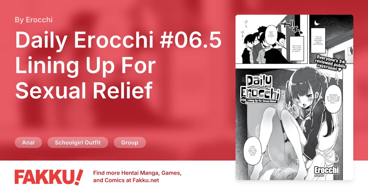 Daily Erocchi #06.5 Lining Up For Sexual Relief Hentai by Erocchi - FAKKU