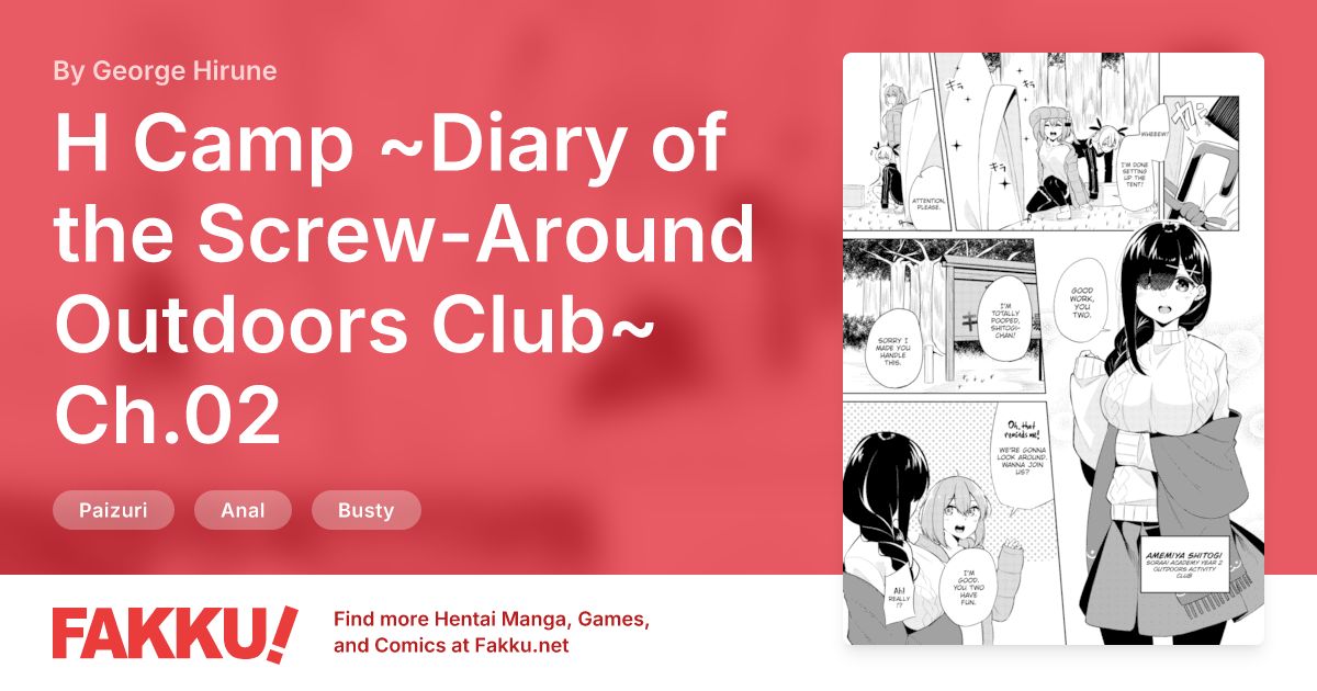 H Camp ~Diary of the Screw-Around Outdoors Club~ Ch.02 Hentai by George Hirune - FAKKU