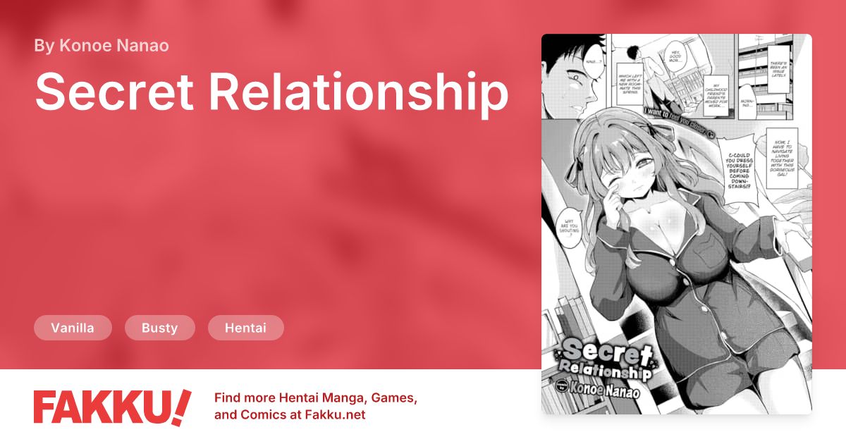 Secret Relationship Hentai by Konoe Nanao - FAKKU