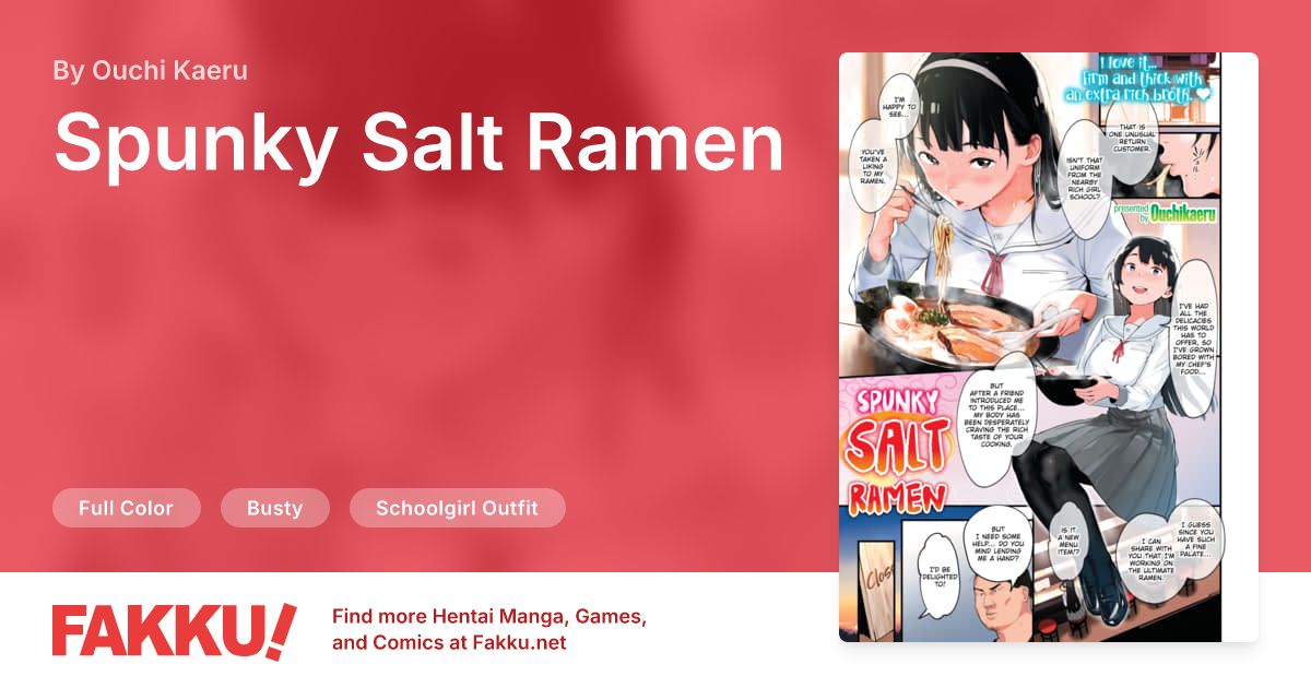 Spunky Salt Ramen Hentai by Ouchi Kaeru - FAKKU
