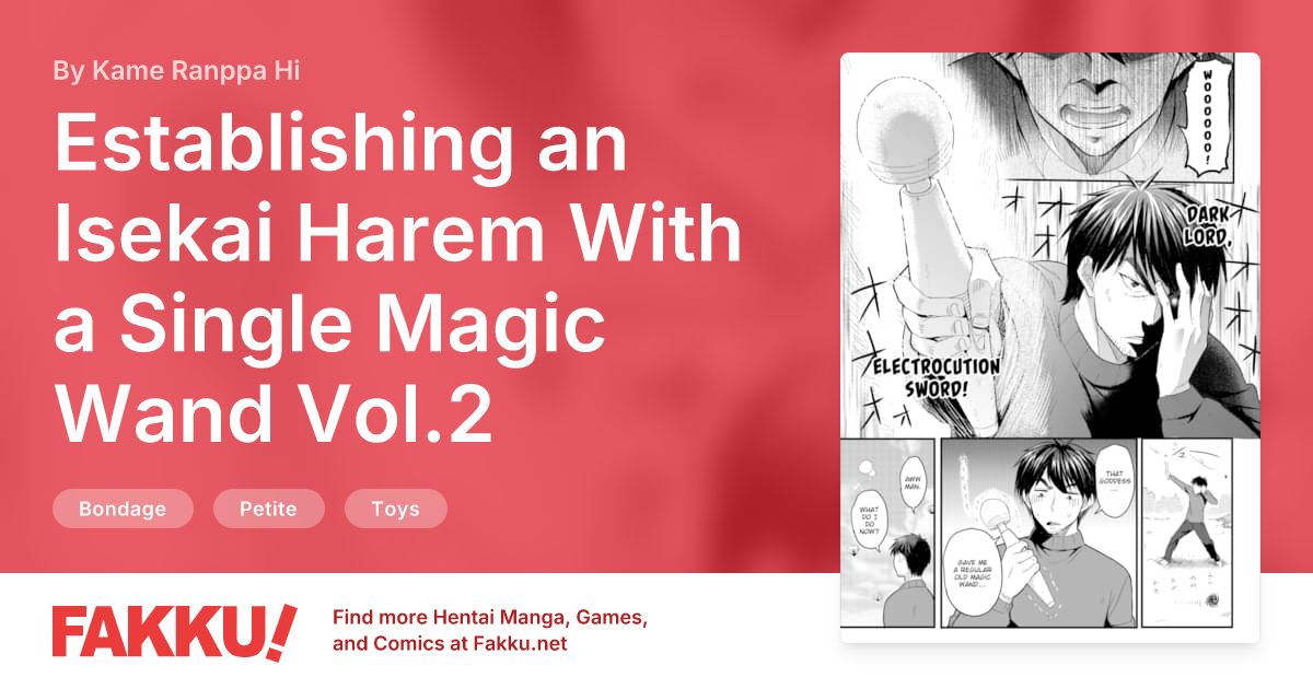 Establishing an Isekai Harem With a Single Magic Wand Vol.2 Hentai by Kame Ranppa Hi - FAKKU