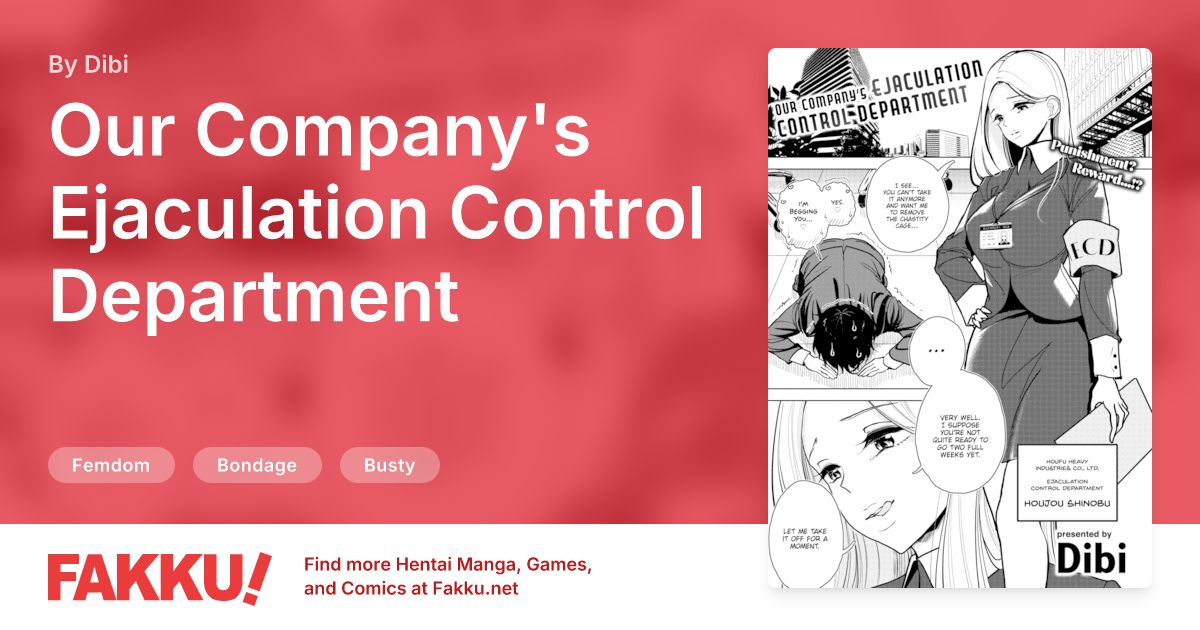 Our Company's Ejaculation Control Department Hentai by Dibi - FAKKU