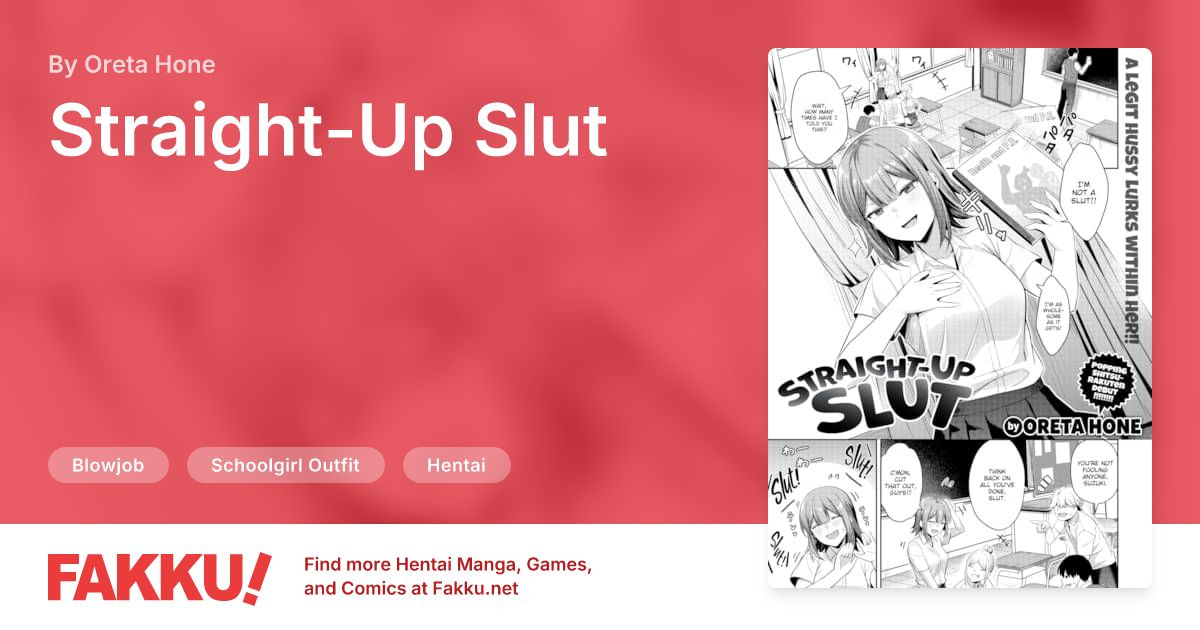Straight-Up Slut Hentai by Oreta Hone - FAKKU