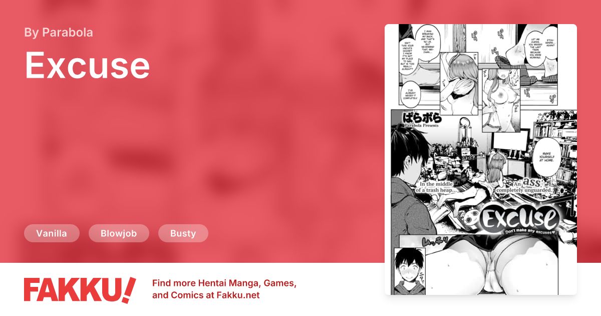 Excuse Hentai by Parabola - FAKKU