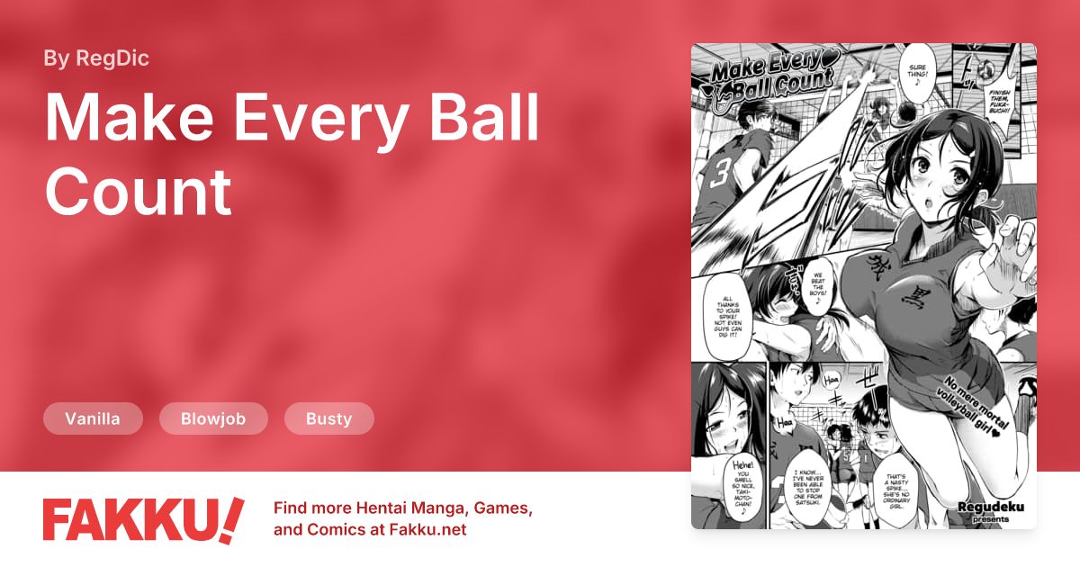Make Every Ball Count Hentai by RegDic - FAKKU