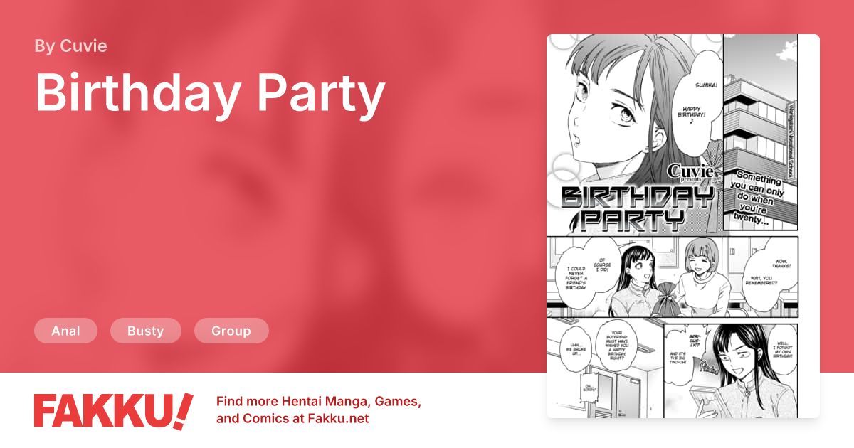 Birthday Party Hentai by Cuvie - FAKKU